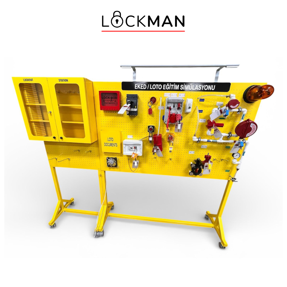 Enerjili-Canlı EKED/LOTO Eğitim Simülatörü - 150 cm * 100 cm Ürün Resmi